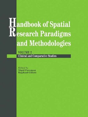 cover image of Handbook of Spatial Research Paradigms and Methodologies